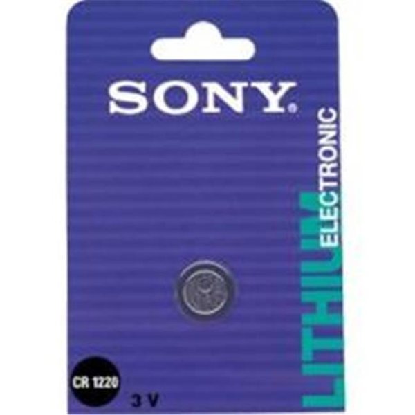 Sony Sony CR1220 3V Lithium Coin Battery CR1220